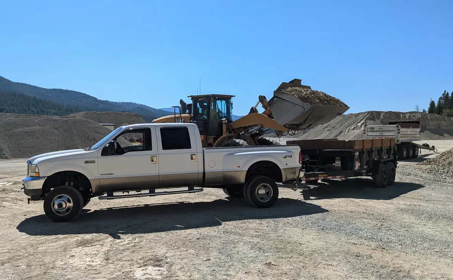 Getting backfill for the septic installation